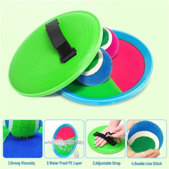 Toss Game Set for Kids Age 3 4 5 6 7 8+, Toss and Catch Game Toys, - Picture 5 of 7